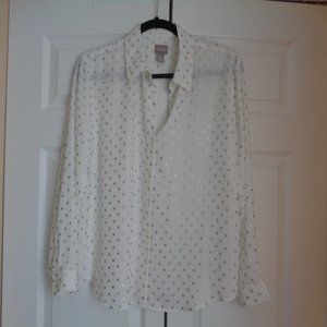 SPECIAL OFFER 50% OFF! Chico's white blouse
